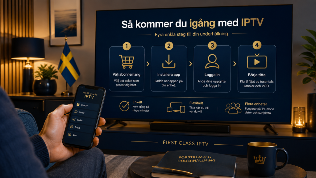 hur skaffar man iptv