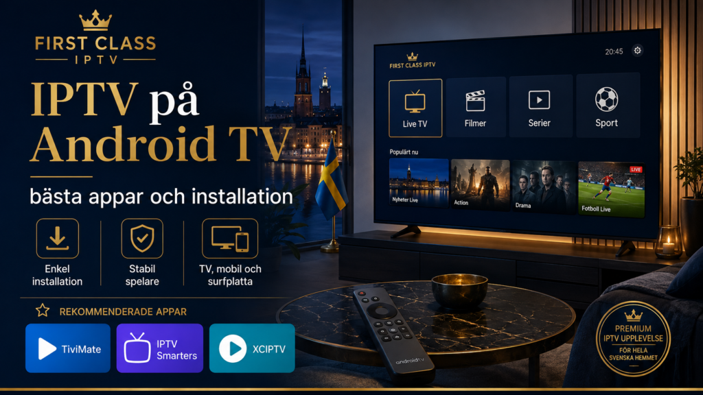 FIRST CLASS IPTV